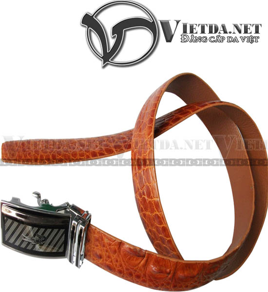 Dây nịt nam da cá sấu DNS011