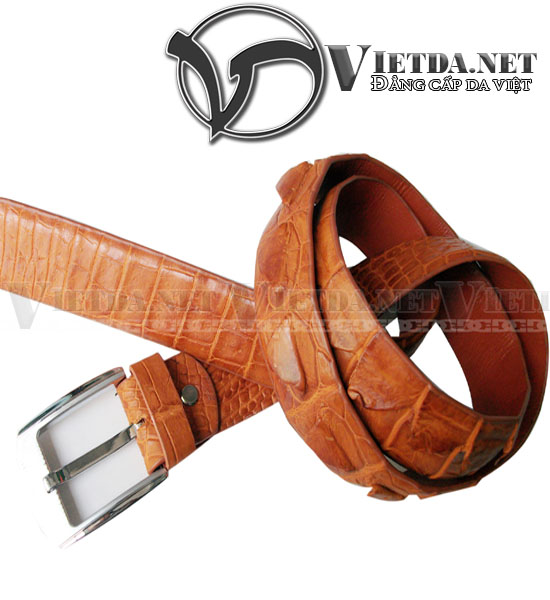 Dây nịt nam da cá sấu DNS004