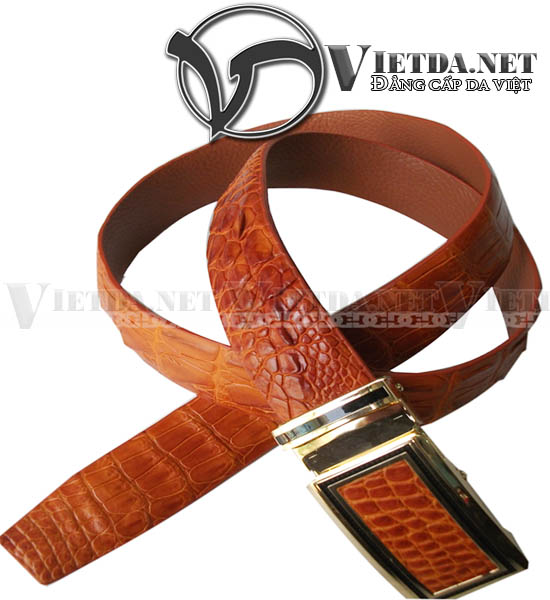 Dây nịt nam da cá sấu DNS005