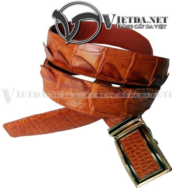 Dây nịt nam da cá sấu DNS006